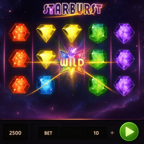 Betista - Starburst Slot Game - Free Spins and Bonus Rounds